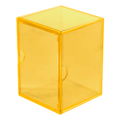 Eclipse 2-Piece Deck Box 100+ Deck Boxes Ultra Pro Lemon Yellow   | Red Claw Gaming