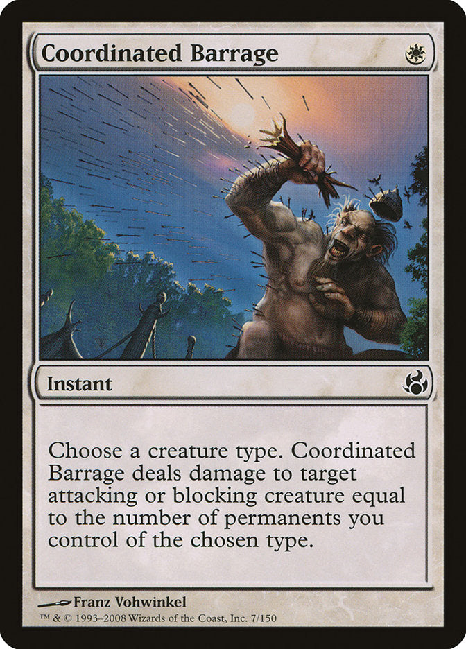 Coordinated Barrage [Morningtide] MTG Single Magic: The Gathering    | Red Claw Gaming