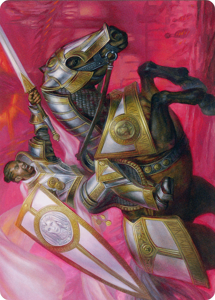 Sigiled Sentinel Art Card [March of the Machine Art Series] MTG Single Magic: The Gathering    | Red Claw Gaming