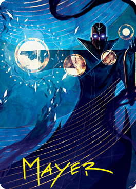 Negate Art Card (Gold-Stamped Signature) [Strixhaven: School of Mages Art Series] MTG Single Magic: The Gathering    | Red Claw Gaming