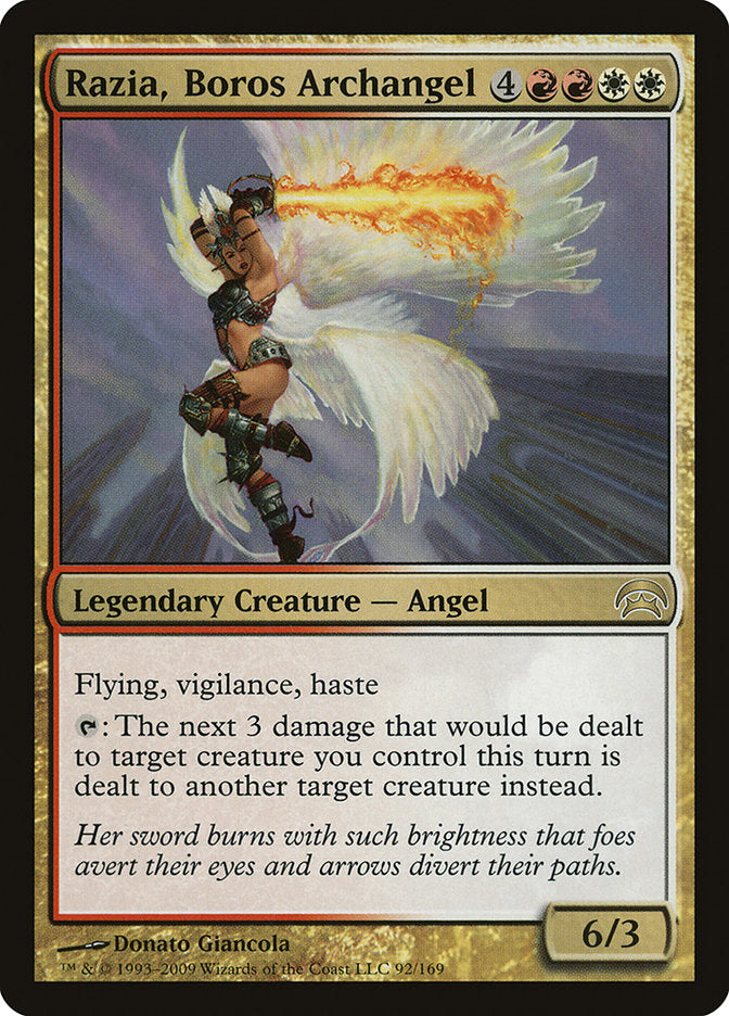 Razia, Boros Archangel [Planechase] MTG Single Magic: The Gathering    | Red Claw Gaming