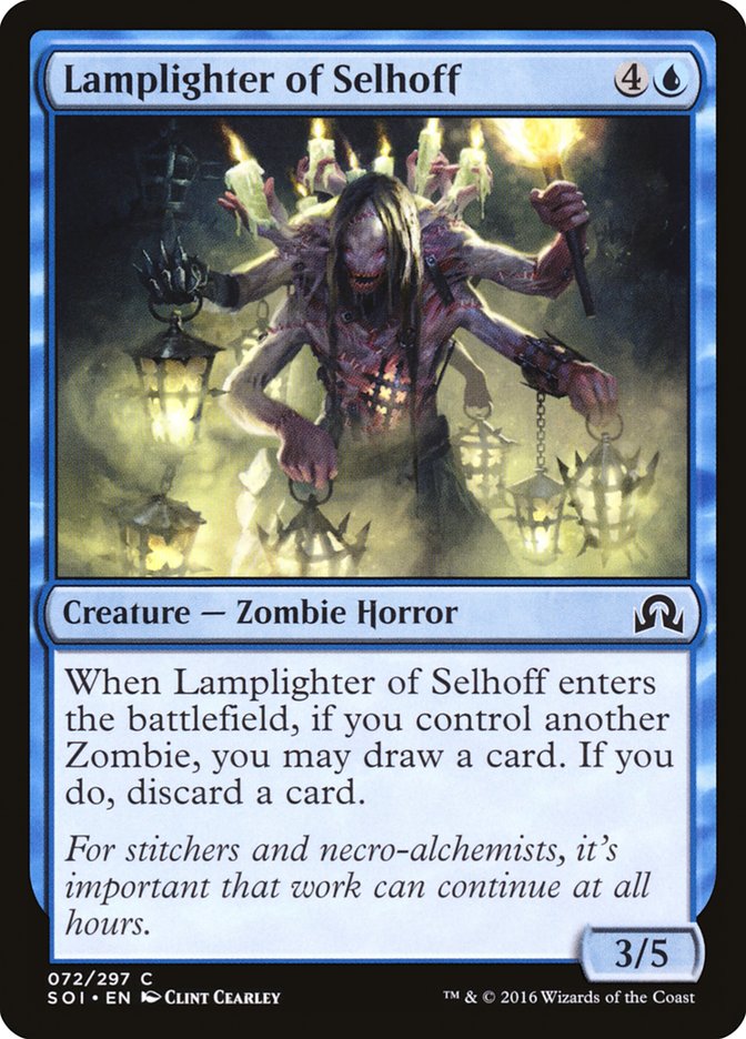 Lamplighter of Selhoff [Shadows over Innistrad] MTG Single Magic: The Gathering    | Red Claw Gaming