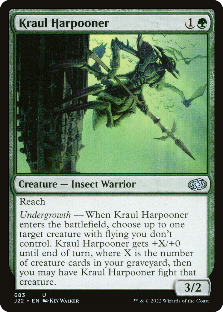 Kraul Harpooner [Jumpstart 2022] MTG Single Magic: The Gathering    | Red Claw Gaming