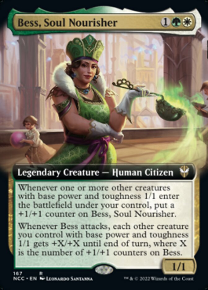 Bess, Soul Nourisher (Extended Art) [Streets of New Capenna Commander] MTG Single Magic: The Gathering    | Red Claw Gaming
