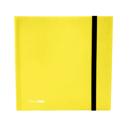 Eclipse 12-Pocket PRO-Binder Eclipse Binder Ultra Pro Jet Black   | Red Claw Gaming