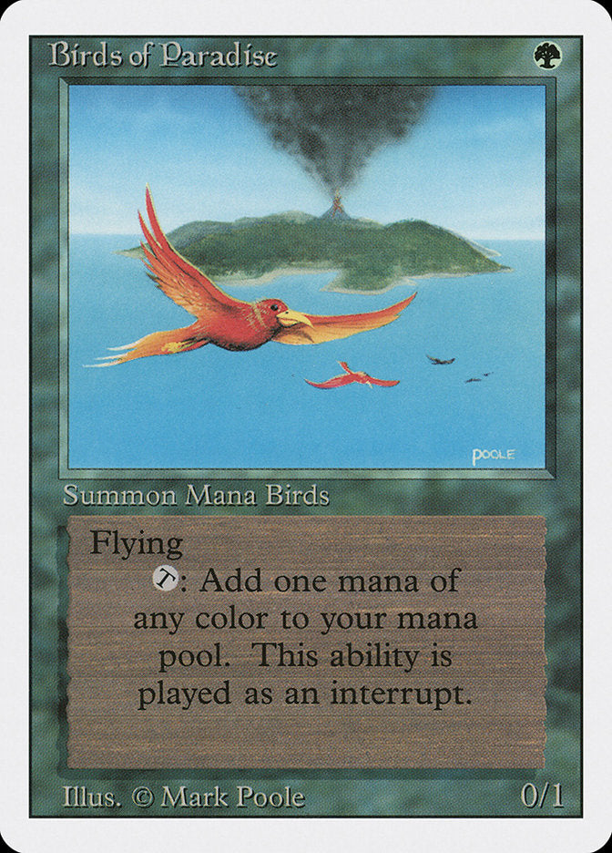 Birds of Paradise [Revised Edition] MTG Single Magic: The Gathering    | Red Claw Gaming