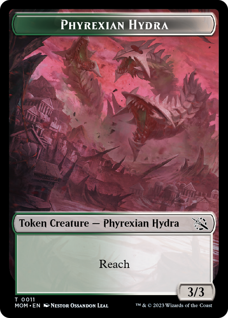 Phyrexian Hydra Token (11) [March of the Machine Tokens] MTG Single Magic: The Gathering    | Red Claw Gaming