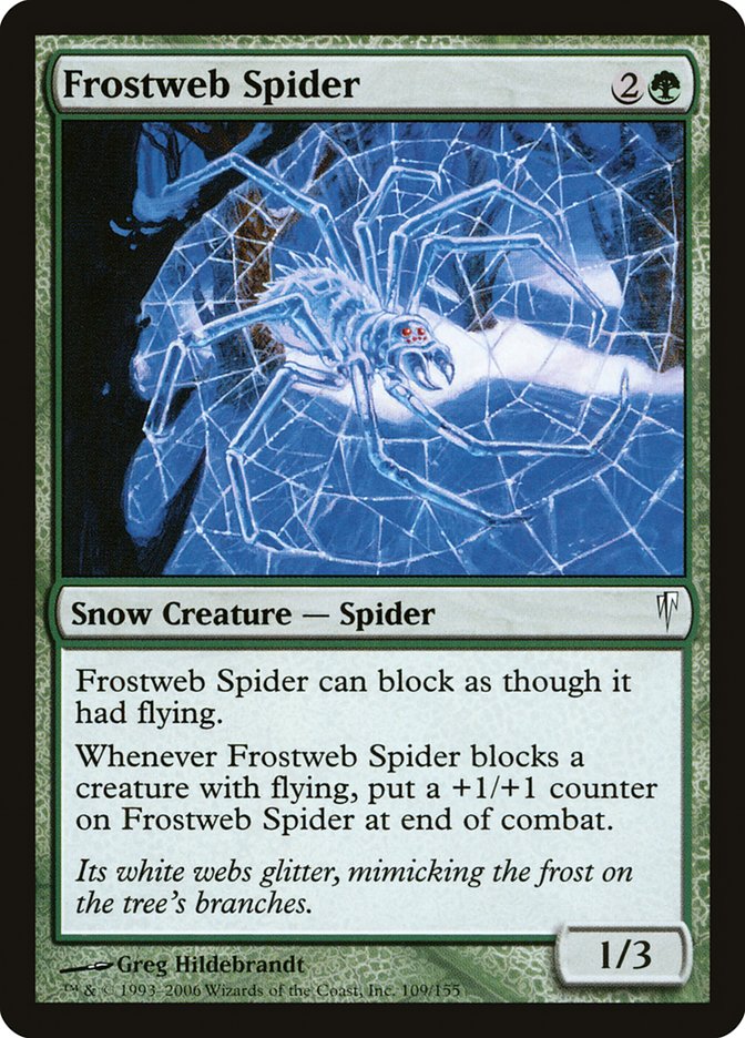 Frostweb Spider [Coldsnap] MTG Single Magic: The Gathering    | Red Claw Gaming