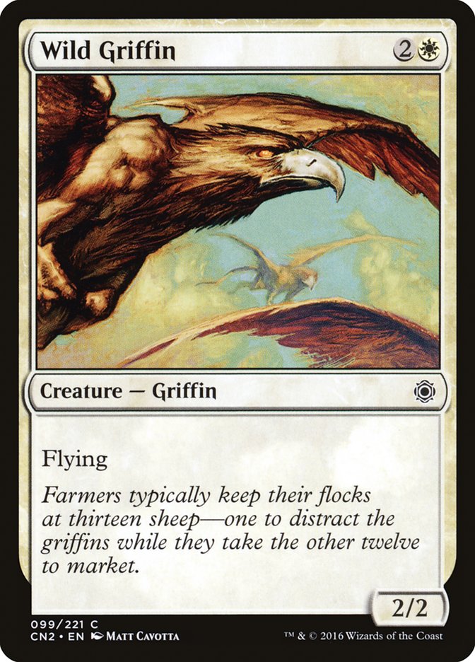 Wild Griffin [Conspiracy: Take the Crown] MTG Single Magic: The Gathering    | Red Claw Gaming
