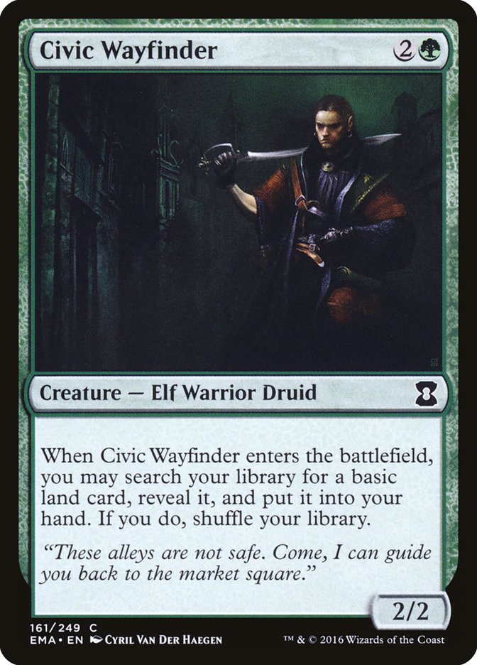 Civic Wayfinder [Eternal Masters] MTG Single Magic: The Gathering    | Red Claw Gaming
