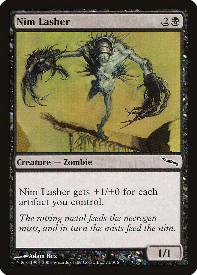 Nim Lasher [Mirrodin] MTG Single Magic: The Gathering    | Red Claw Gaming