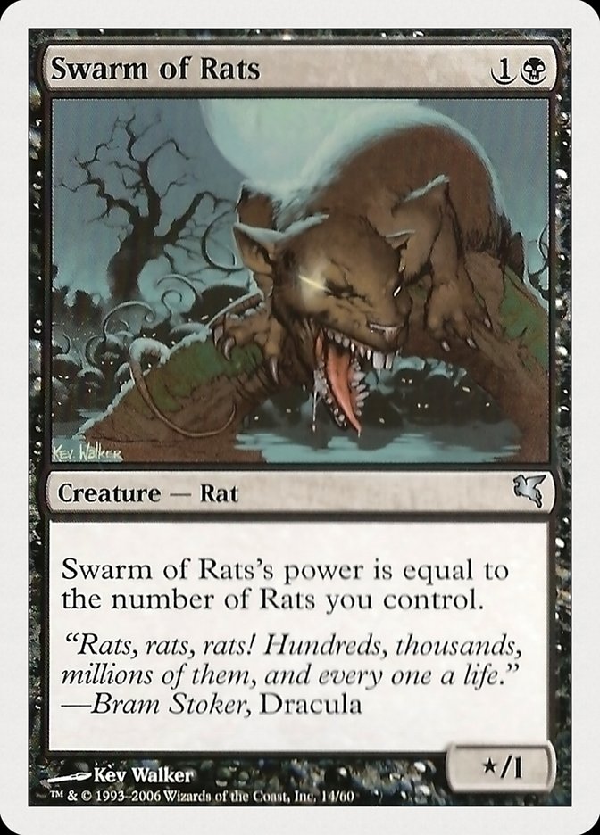 Swarm of Rats (14) [Hachette UK] MTG Single Magic: The Gathering    | Red Claw Gaming