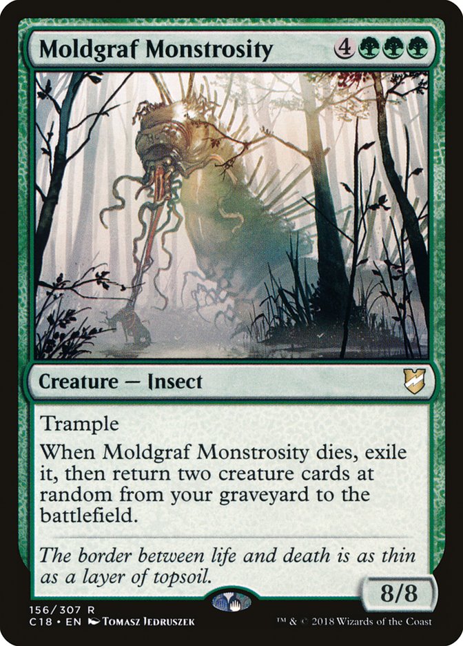 Moldgraf Monstrosity [Commander 2018] MTG Single Magic: The Gathering    | Red Claw Gaming