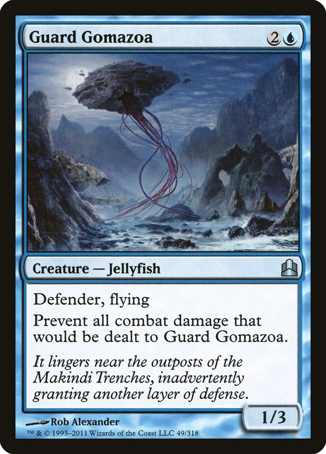 Guard Gomazoa [Commander 2011] MTG Single Magic: The Gathering    | Red Claw Gaming