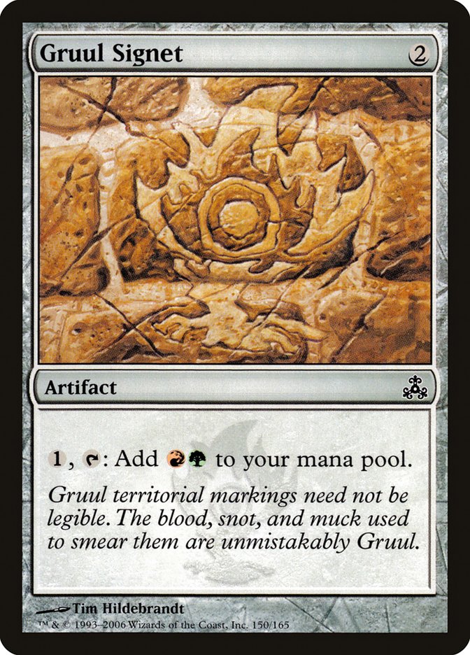 Gruul Signet [Guildpact] MTG Single Magic: The Gathering    | Red Claw Gaming