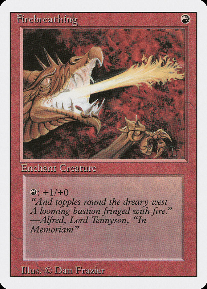 Firebreathing [Revised Edition] MTG Single Magic: The Gathering    | Red Claw Gaming