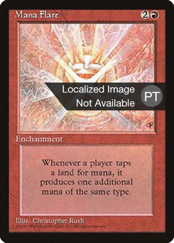 Mana Flare [Fourth Edition (Foreign Black Border)] MTG Single Magic: The Gathering    | Red Claw Gaming