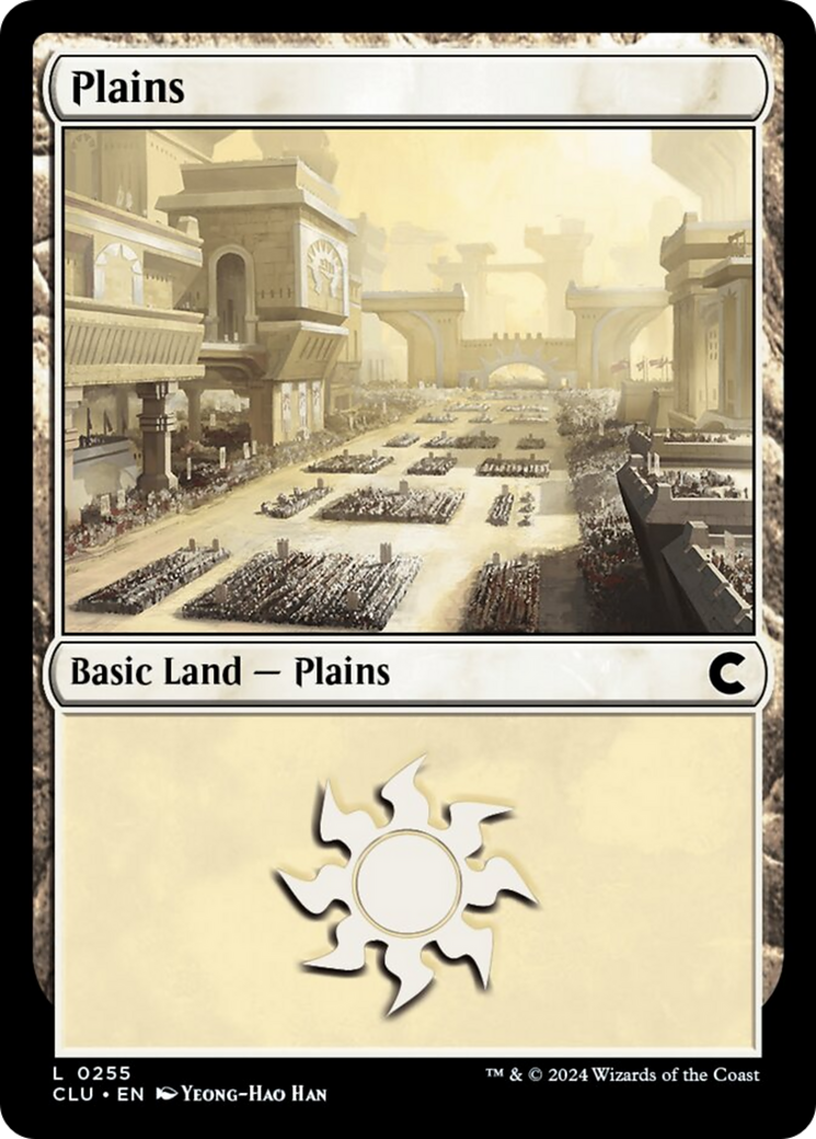 Plains (0255) [Ravnica: Clue Edition] MTG Single Magic: The Gathering    | Red Claw Gaming