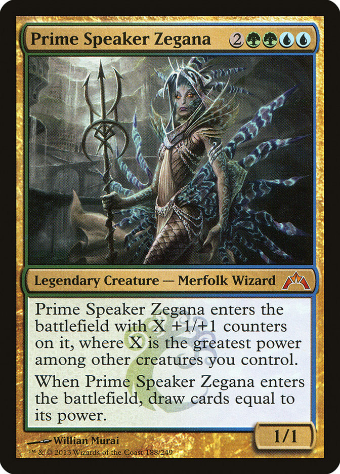 Prime Speaker Zegana [Gatecrash] MTG Single Magic: The Gathering    | Red Claw Gaming