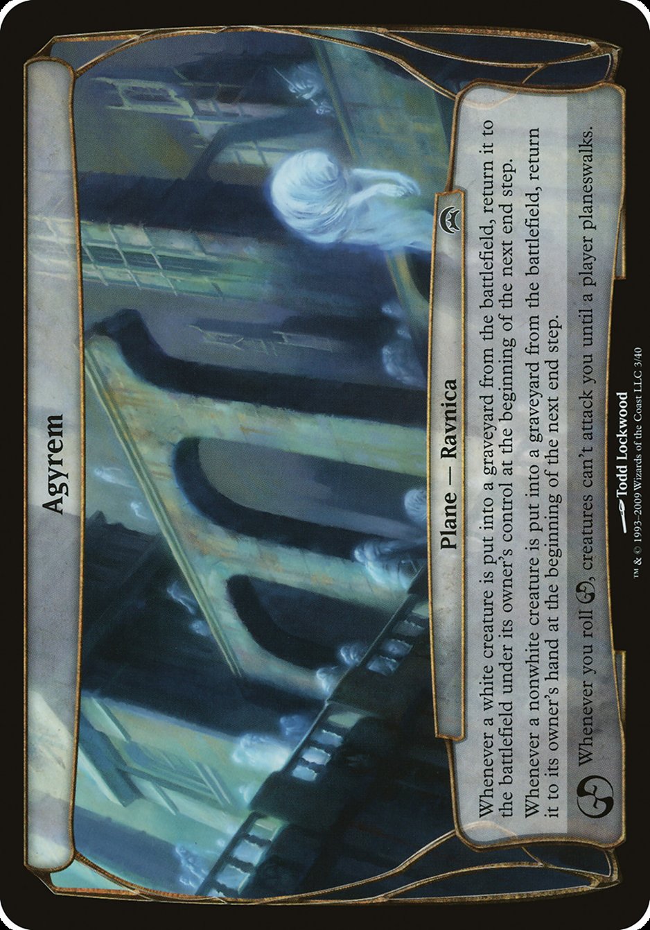 Agyrem (Planes) [Planechase Planes] MTG Single Magic: The Gathering    | Red Claw Gaming
