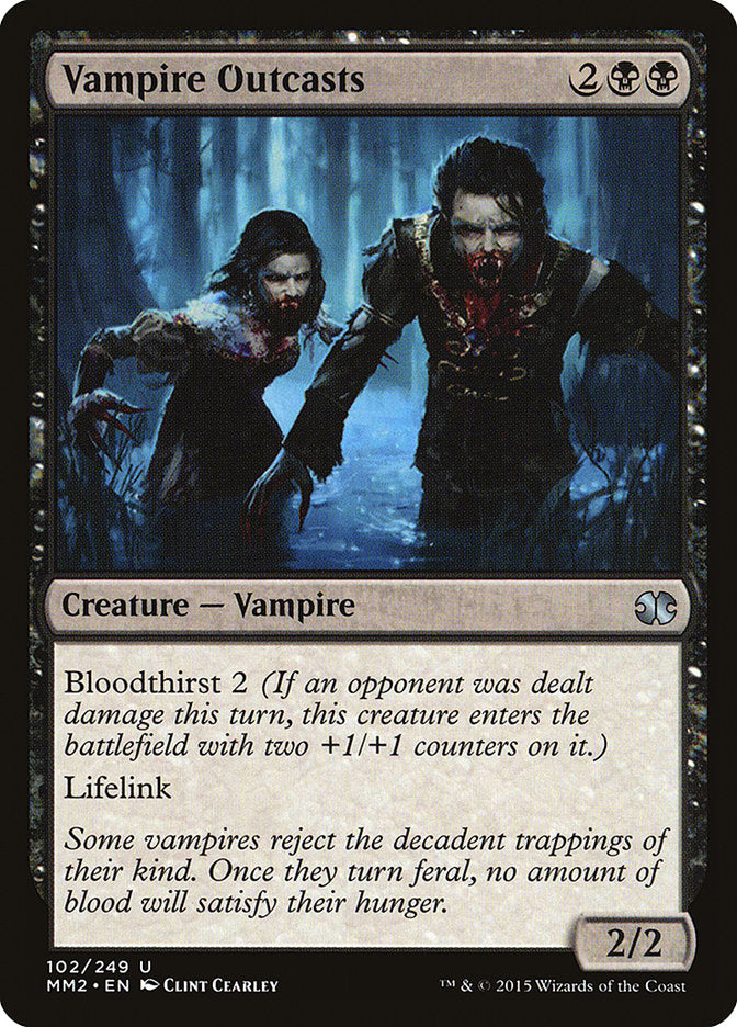 Vampire Outcasts [Modern Masters 2015] MTG Single Magic: The Gathering    | Red Claw Gaming