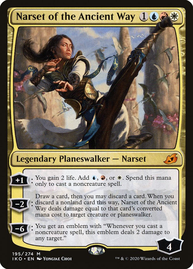 Narset of the Ancient Way [Ikoria: Lair of Behemoths] MTG Single Magic: The Gathering    | Red Claw Gaming