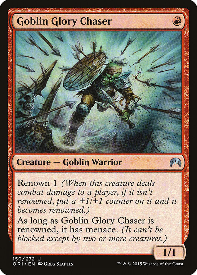 Goblin Glory Chaser [Magic Origins] MTG Single Magic: The Gathering    | Red Claw Gaming