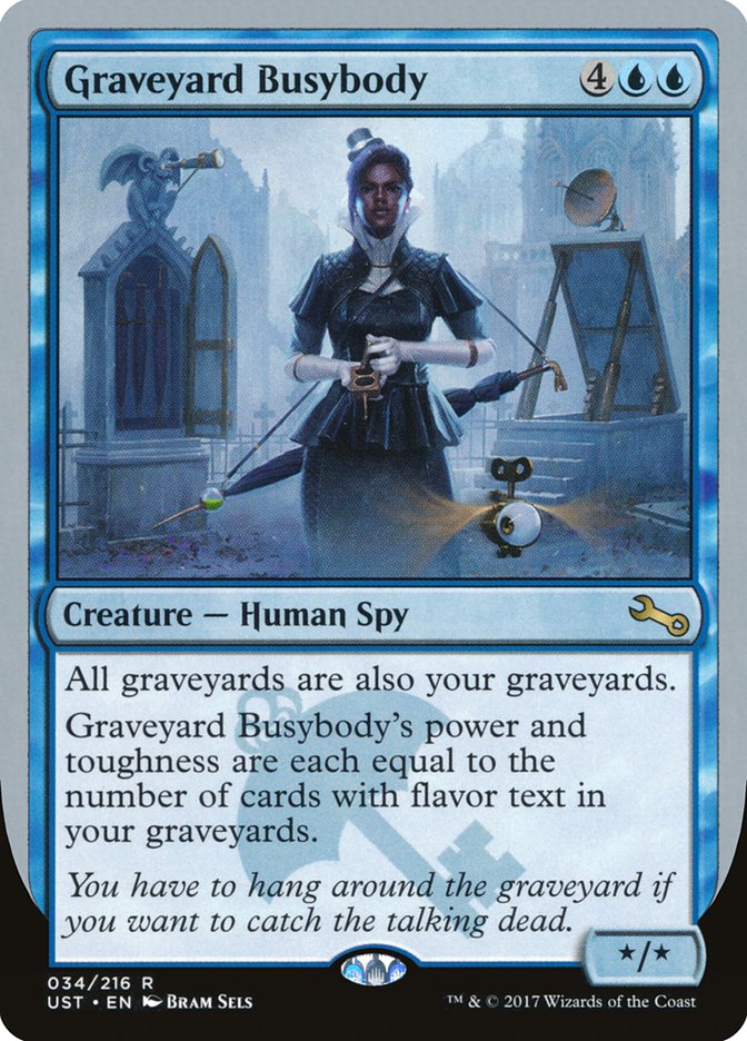 Graveyard Busybody [Unstable] MTG Single Magic: The Gathering    | Red Claw Gaming