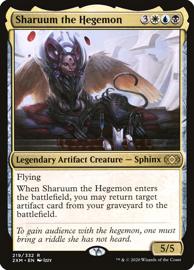 Sharuum the Hegemon [Double Masters] MTG Single Magic: The Gathering    | Red Claw Gaming