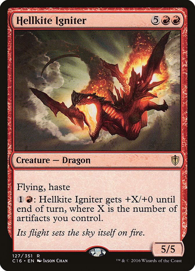 Hellkite Igniter [Commander 2016] MTG Single Magic: The Gathering    | Red Claw Gaming