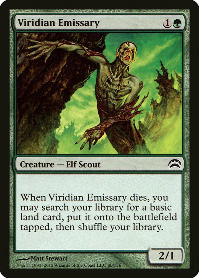 Viridian Emissary [Planechase 2012] MTG Single Magic: The Gathering    | Red Claw Gaming