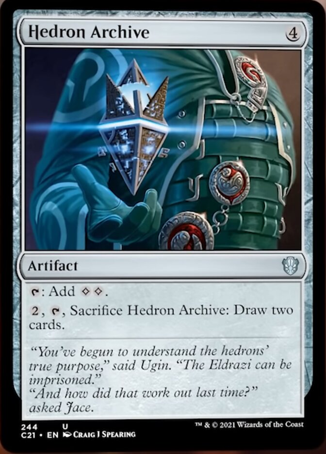 Hedron Archive [Commander 2021] MTG Single Magic: The Gathering    | Red Claw Gaming