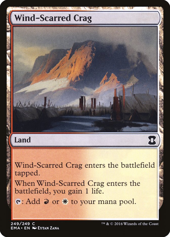 Wind-Scarred Crag [Eternal Masters] MTG Single Magic: The Gathering    | Red Claw Gaming