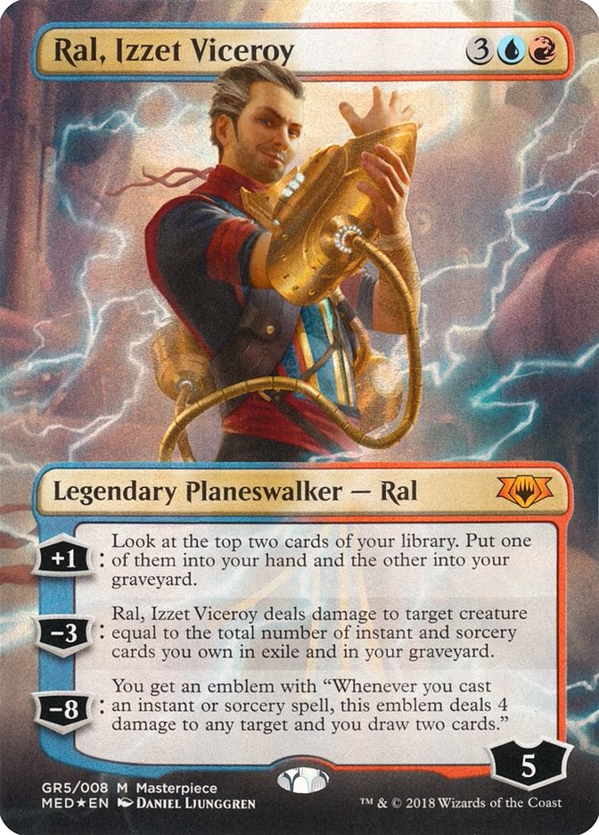 Ral, Izzet Viceroy [Mythic Edition] MTG Single Magic: The Gathering    | Red Claw Gaming