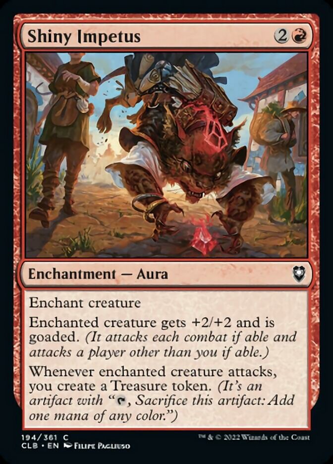 Shiny Impetus [Commander Legends: Battle for Baldur's Gate] MTG Single Magic: The Gathering    | Red Claw Gaming