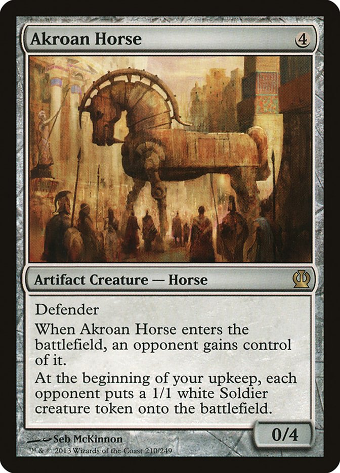 Akroan Horse [Theros] MTG Single Magic: The Gathering    | Red Claw Gaming