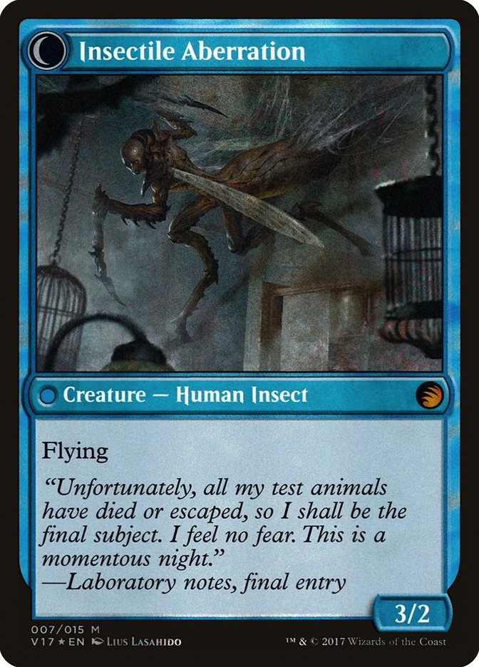 Delver of Secrets // Insectile Aberration [From the Vault: Transform] MTG Single Magic: The Gathering    | Red Claw Gaming