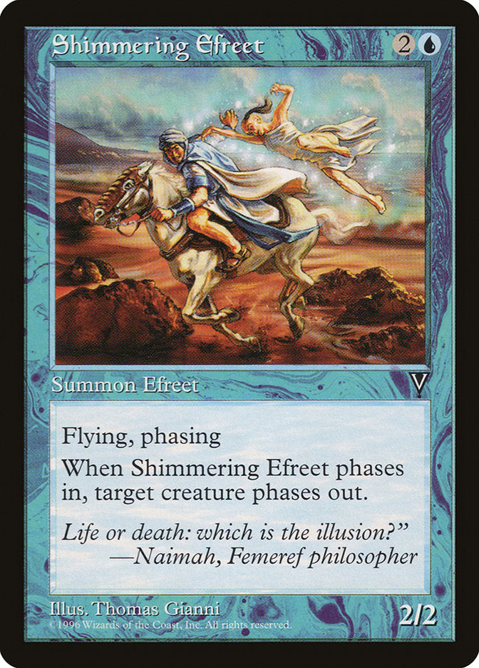 Shimmering Efreet [Visions] MTG Single Magic: The Gathering    | Red Claw Gaming