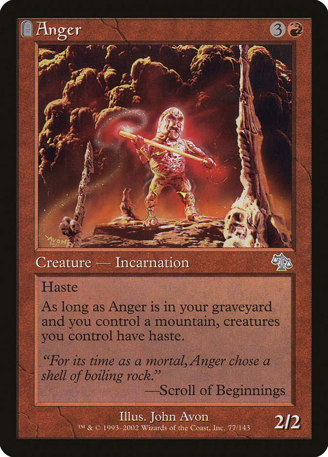 Anger [Judgment] MTG Single Magic: The Gathering    | Red Claw Gaming