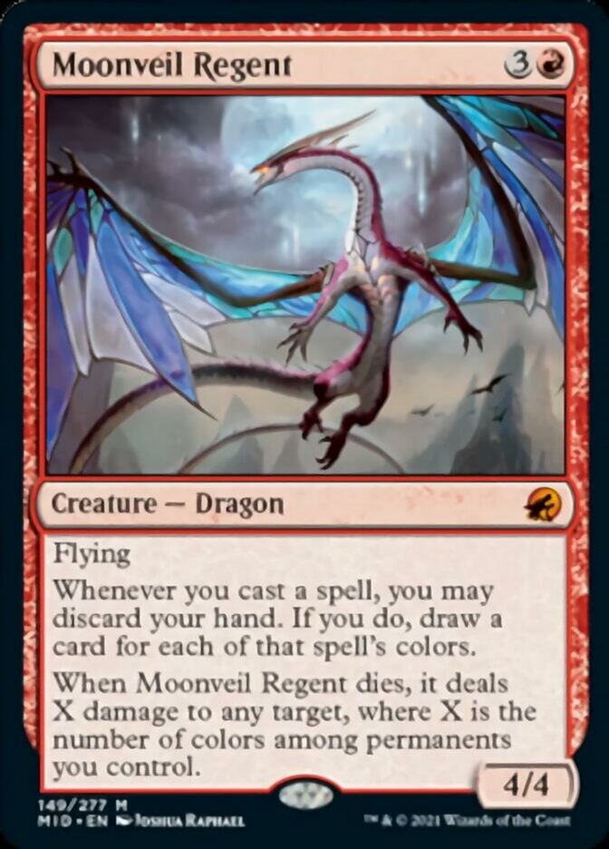 Moonveil Regent [Innistrad: Midnight Hunt] MTG Single Magic: The Gathering    | Red Claw Gaming