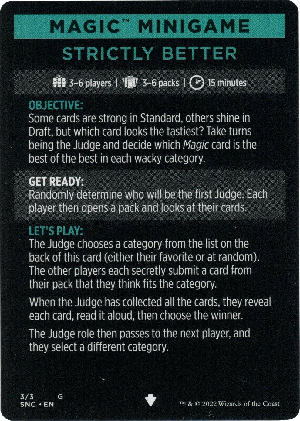 Strictly Better (Magic Minigame) [Streets of New Capenna Minigame] MTG Single Magic: The Gathering    | Red Claw Gaming