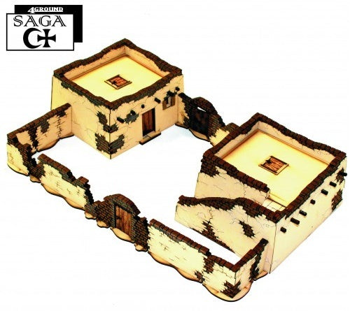 4 Ground Arabic Village Compound 2 Accessories Warlord Games    | Red Claw Gaming