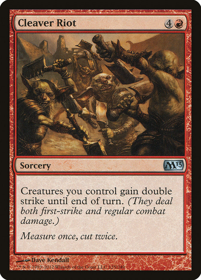 Cleaver Riot [Magic 2013] MTG Single Magic: The Gathering    | Red Claw Gaming