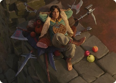 Merry, Warden of Isengard Art Card [The Lord of the Rings: Tales of Middle-earth Art Series] MTG Single Magic: The Gathering    | Red Claw Gaming