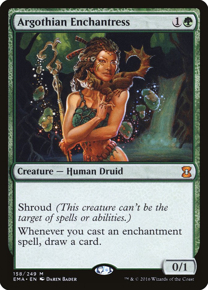 Argothian Enchantress [Eternal Masters] MTG Single Magic: The Gathering    | Red Claw Gaming