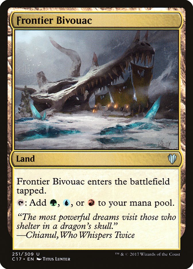 Frontier Bivouac [Commander 2017] MTG Single Magic: The Gathering    | Red Claw Gaming