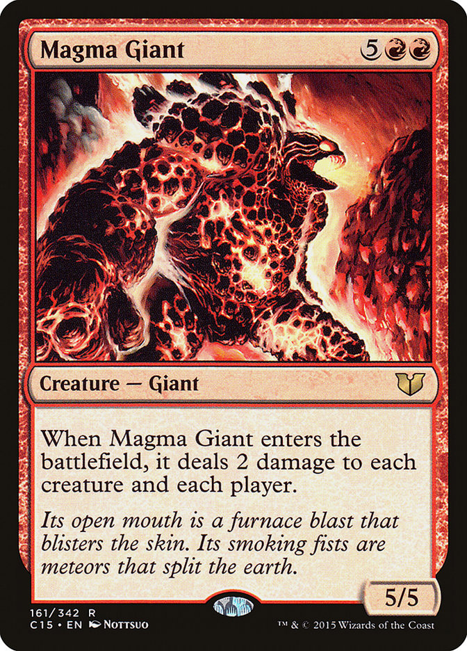 Magma Giant [Commander 2015] MTG Single Magic: The Gathering    | Red Claw Gaming