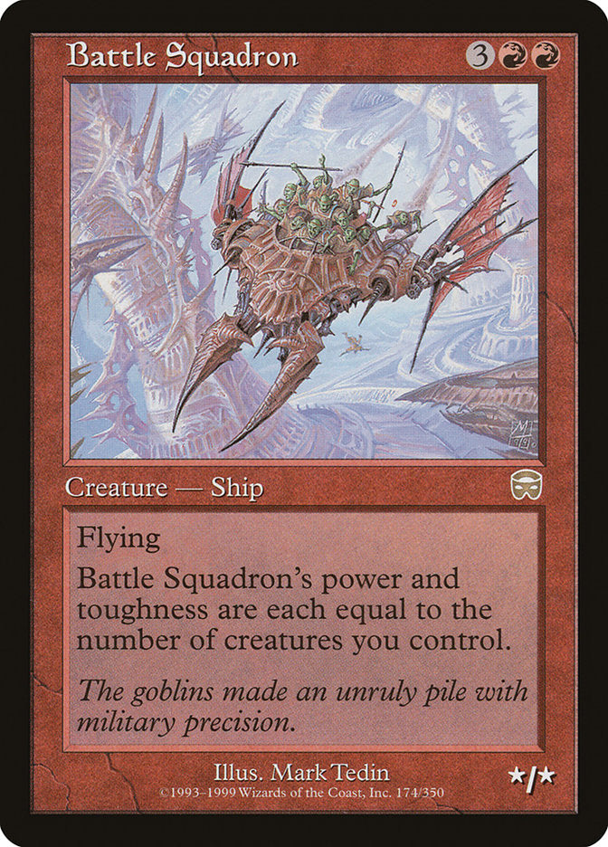 Battle Squadron [Mercadian Masques] MTG Single Magic: The Gathering    | Red Claw Gaming