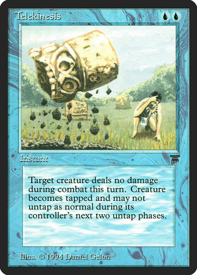 Telekinesis [Legends] MTG Single Magic: The Gathering    | Red Claw Gaming