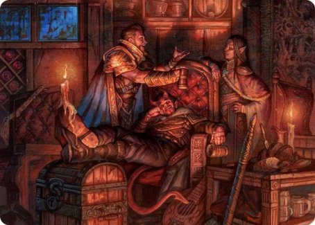 Long Rest Art Card [Dungeons & Dragons: Adventures in the Forgotten Realms Art Series] MTG Single Magic: The Gathering    | Red Claw Gaming
